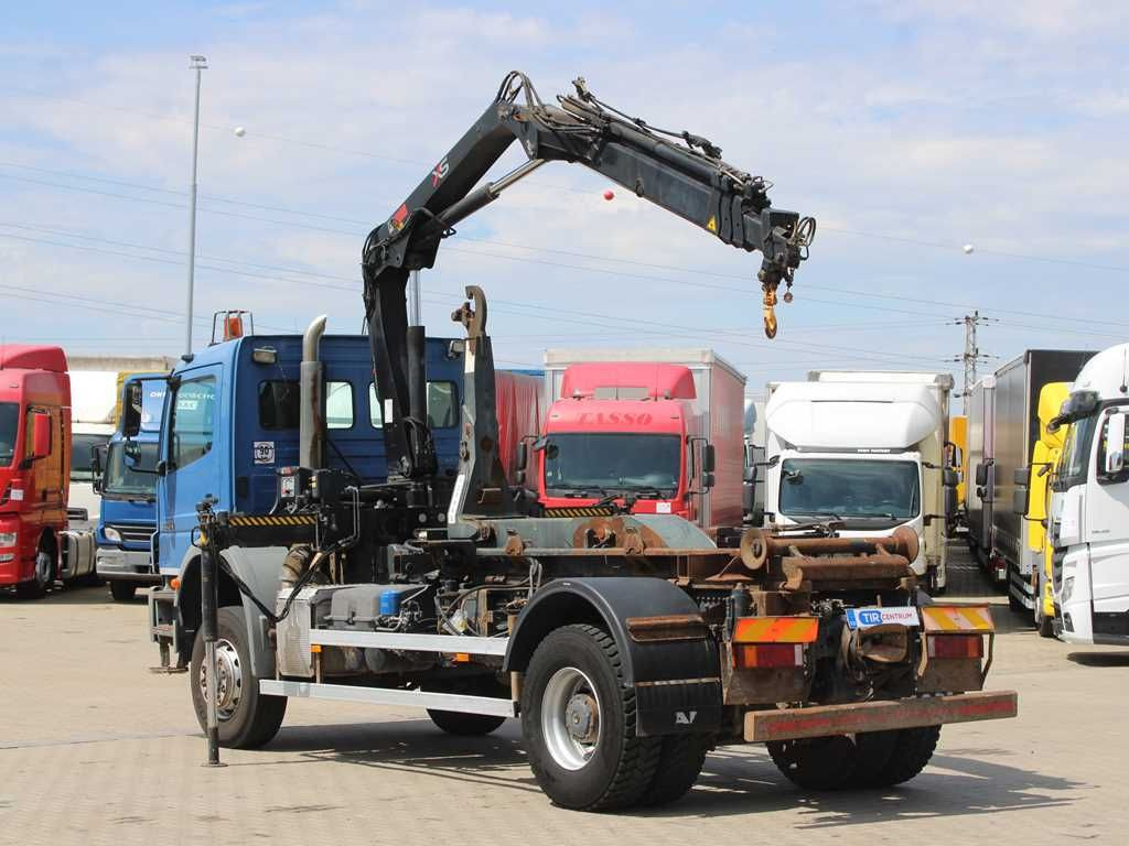 Mercedes-Benz AXOR 1824, CRANE HIAB 099B-3 DUO, 4x4 - Camion ampliroll, Camion grue: photos 4 Mercedes-Benz AXOR 1824, CRANE HIAB 099B-3 DUO, 4x4 - Camion ampliroll, Camion grue: photos 4