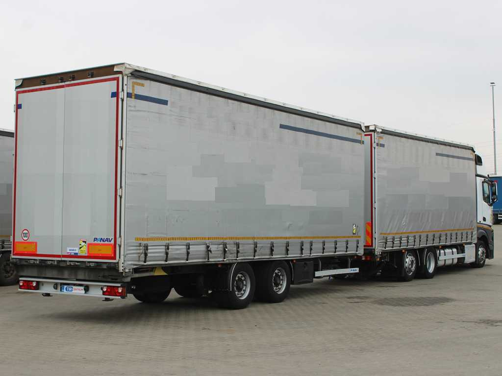Mercedes-Benz Actros 2542, 6X2, EURO 6, AIR SUSPENSION + PANAV TV018M - Camion à rideaux coulissants: photos 4 Mercedes-Benz Actros 2542, 6X2, EURO 6, AIR SUSPENSION + PANAV TV018M - Camion à rideaux coulissants: photos 4