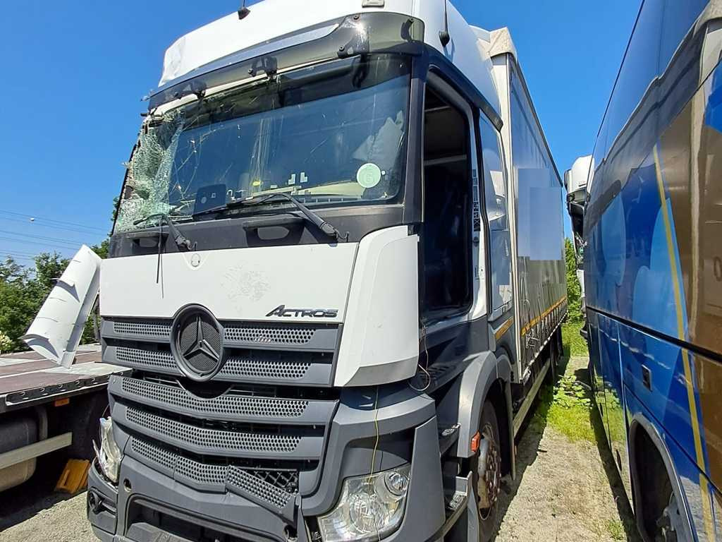 Mercedes-Benz Actros 2542, 6X2 + PANAV TVK18M - Camion à rideaux coulissants: photos 1 Mercedes-Benz Actros 2542, 6X2 + PANAV TVK18M - Camion à rideaux coulissants: photos 1