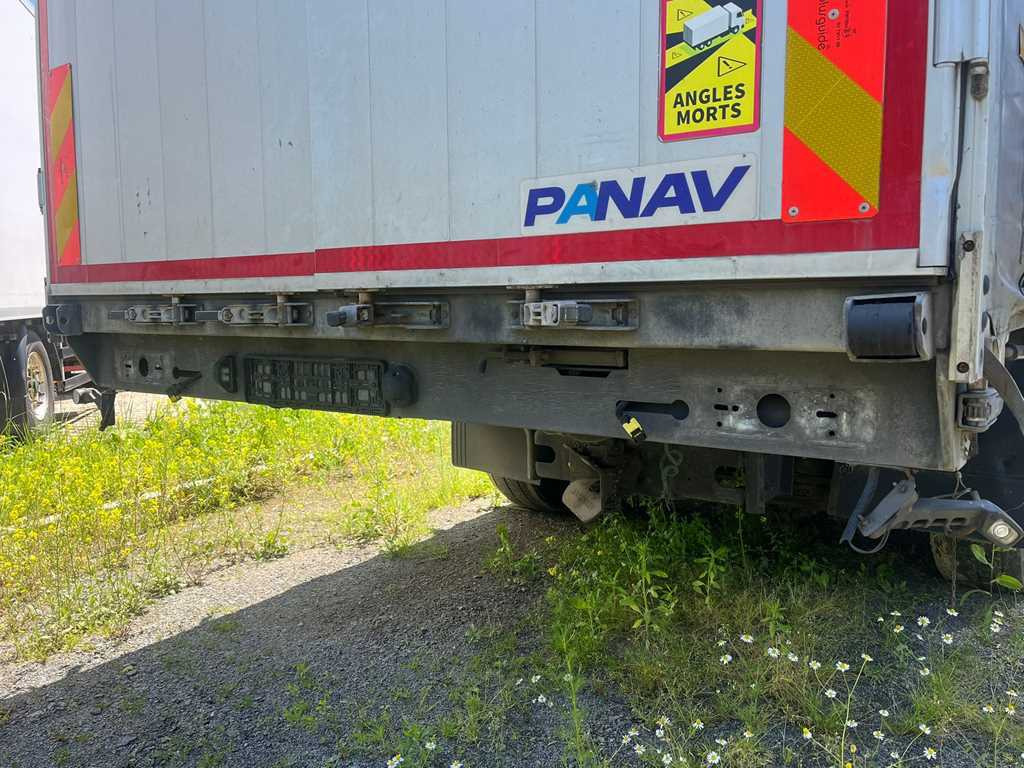 Camion à rideaux coulissants Mercedes-Benz Actros 2542, 6X2 + PANAV TVK18M: photos 12