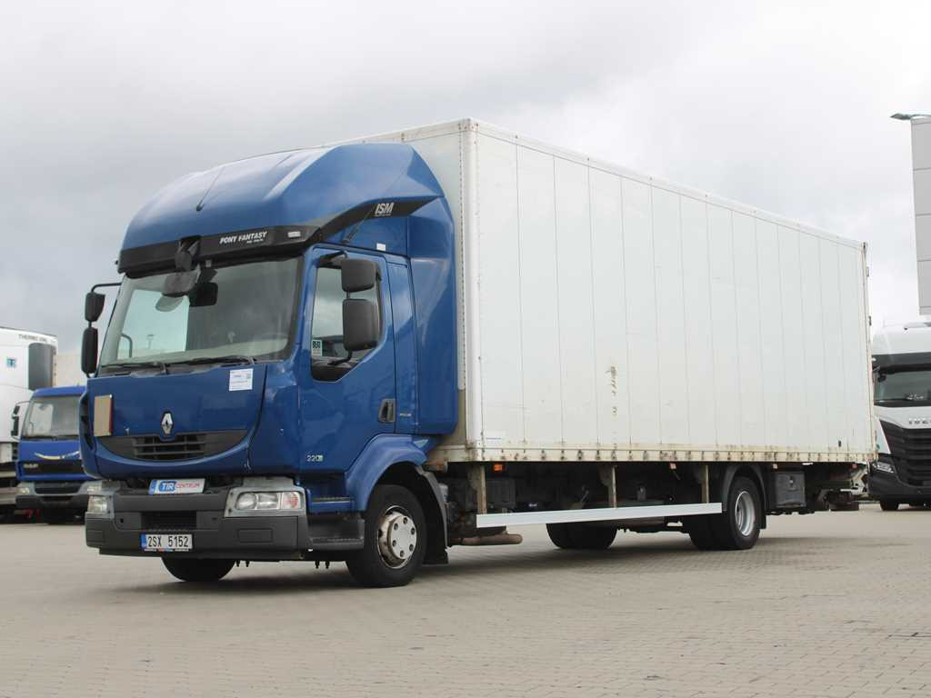 Renault MIDLUM 220, HYDRAULIC FRONT, EURO 5 - Camion fourgon: photos 1 Renault MIDLUM 220, HYDRAULIC FRONT, EURO 5 - Camion fourgon: photos 1