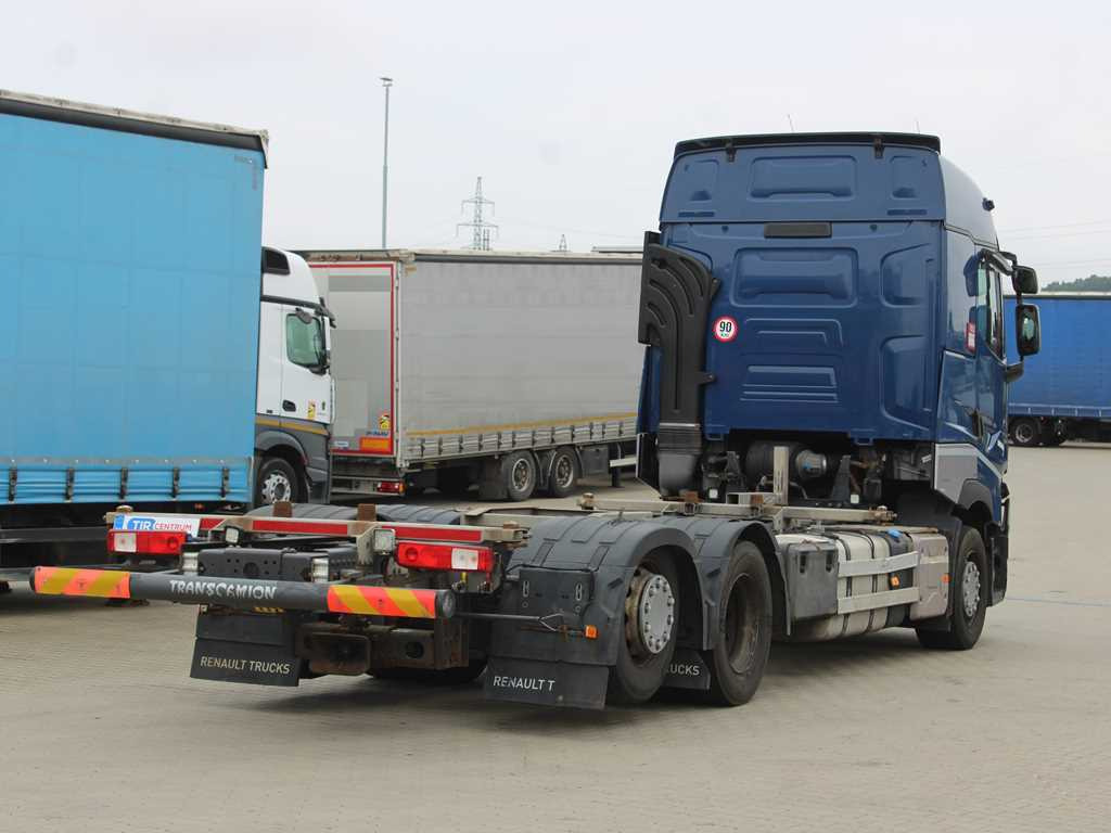 Renault T 480, BDF, EURO 6, AIR SUSPENSION, LIFTING AXLE - Camion porte-conteneur/ Caisse mobile: photos 4 Renault T 480, BDF, EURO 6, AIR SUSPENSION, LIFTING AXLE - Camion porte-conteneur/ Caisse mobile: photos 4