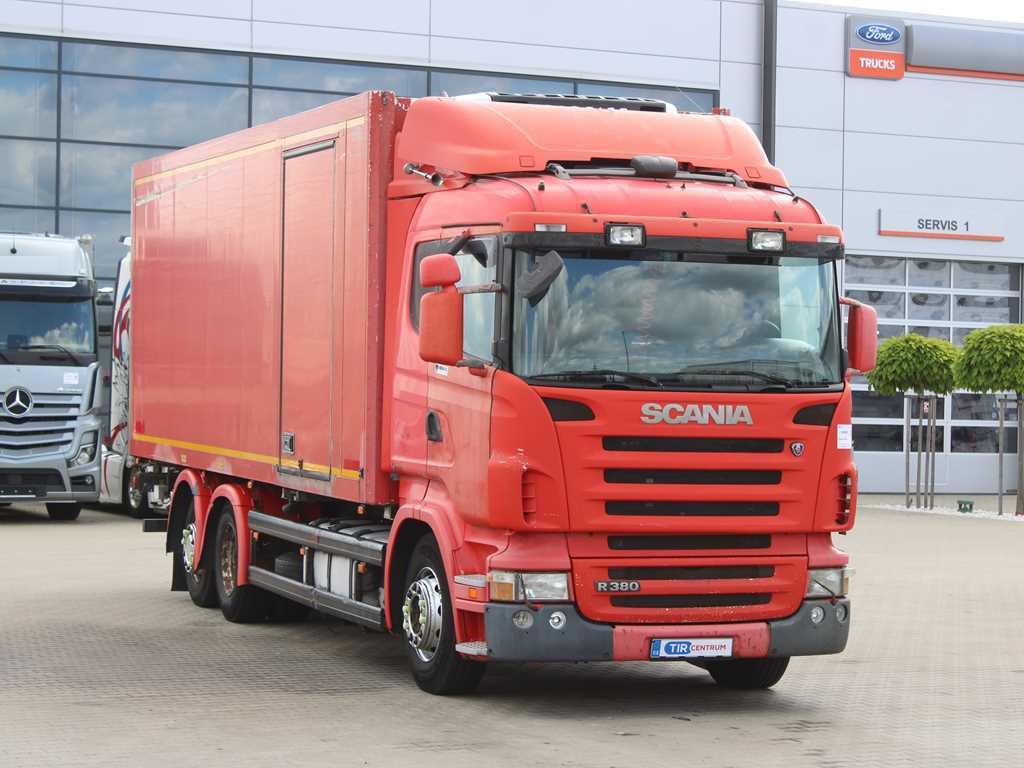 Scania R 380, HYDRAULIC FRONT, DOUBLE CHAMBER, CARRIER SUPRA 850 mt - Camion frigorifique: photos 3 Scania R 380, HYDRAULIC FRONT, DOUBLE CHAMBER, CARRIER SUPRA 850 mt - Camion frigorifique: photos 3