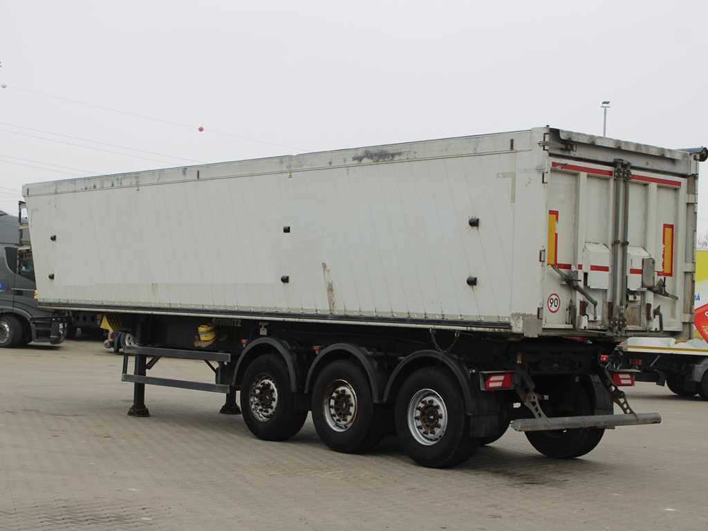 Schmitz SKI 24 SL 10.5, AXLES 9t, 49m³, LIFTING AXLE, ALUMINUM BODY - Semi-remorque benne: photos 4 Schmitz SKI 24 SL 10.5, AXLES 9t, 49m³, LIFTING AXLE, ALUMINUM BODY - Semi-remorque benne: photos 4