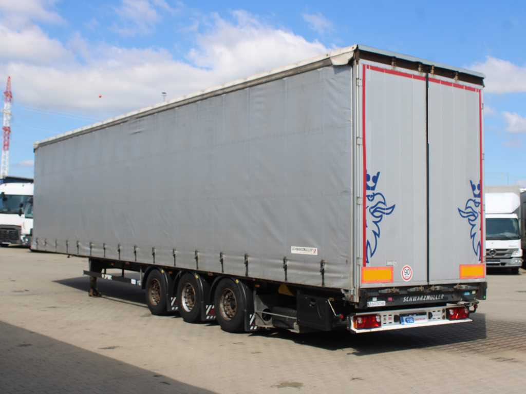 Schwarzmüller SPA 3/E, LOWDECK, MULTILOCK, LIFTING AXLE, LIFTING ROOF - Semi-remorque rideaux coulissants: photos 5 Schwarzmüller SPA 3/E, LOWDECK, MULTILOCK, LIFTING AXLE, LIFTING ROOF - Semi-remorque rideaux coulissants: photos 5