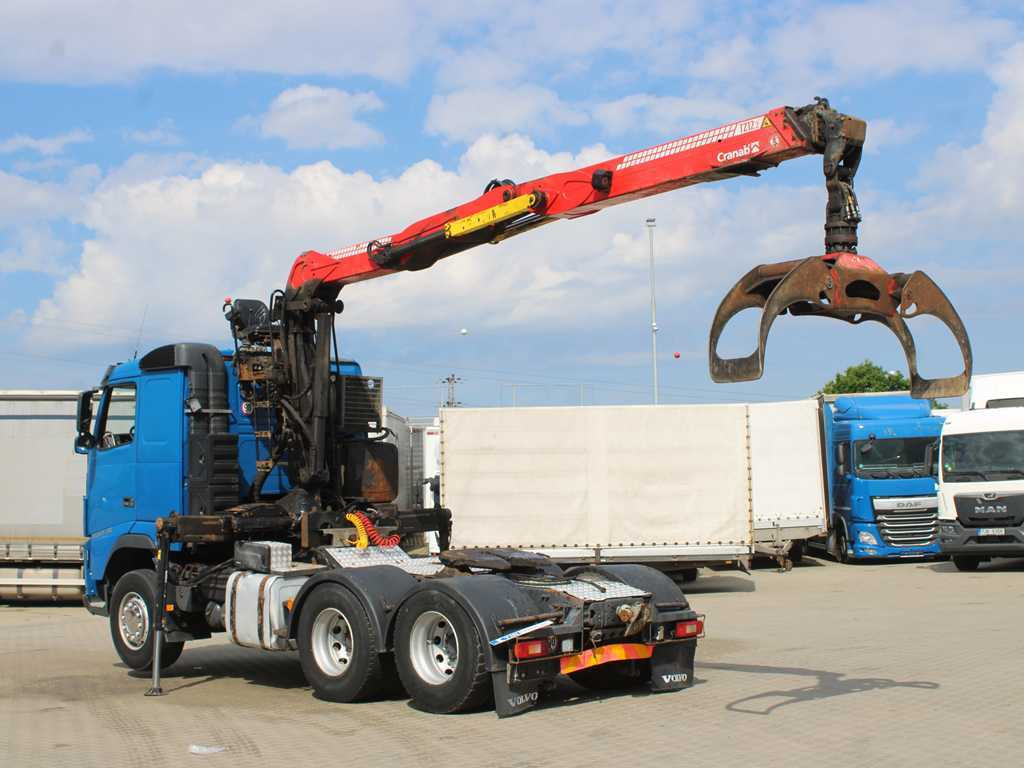 Volvo FHL 3C, EURO 5EEV, 6X4, CRANAB TZ12.2 HYDRAULIC ARM - Tracteur routier: photos 4 Volvo FHL 3C, EURO 5EEV, 6X4, CRANAB TZ12.2 HYDRAULIC ARM - Tracteur routier: photos 4
