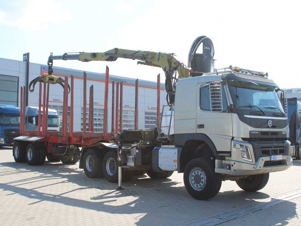 Volvo FMX 500, 6X6, LOGLIFT F265Z95 + DOLL trailer (2007) - Tracteur routier, Semi-remorque grumier: photos 4 Volvo FMX 500, 6X6, LOGLIFT F265Z95 + DOLL trailer (2007) - Tracteur routier, Semi-remorque grumier: photos 4