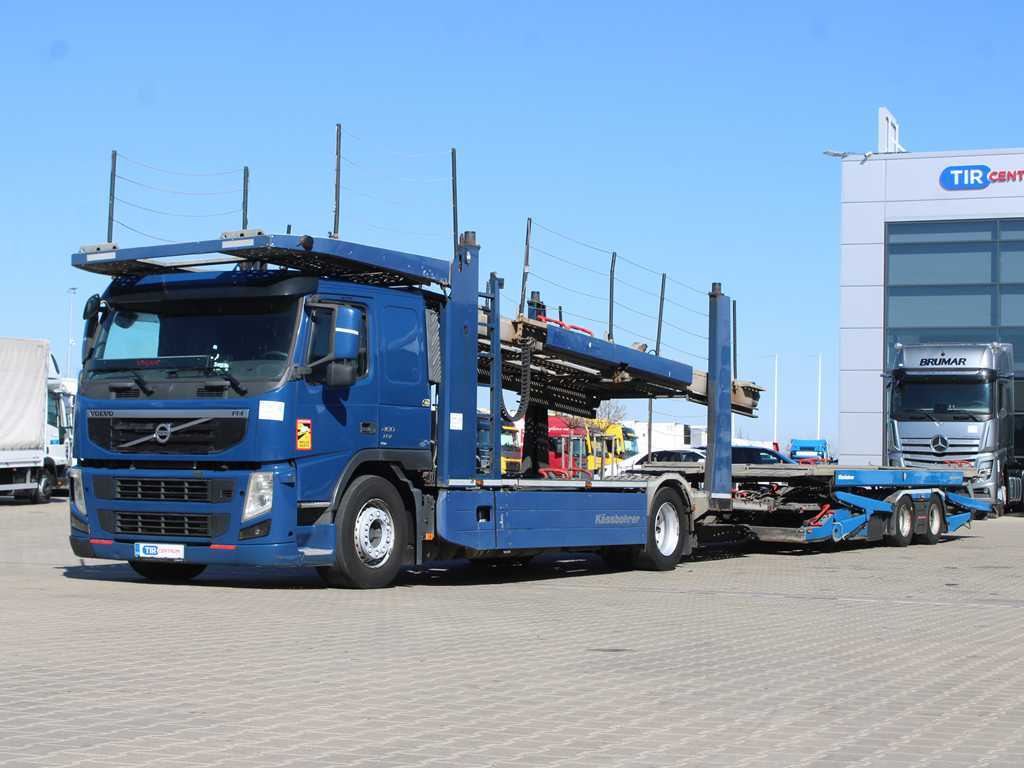 Volvo FM 460, EURO 5 EEV, VEB +, + KÄSSBOHRER APT 012 VAK ( 2000 ) - Camion porte-voitures: photos 1 Volvo FM 460, EURO 5 EEV, VEB +, + KÄSSBOHRER APT 012 VAK ( 2000 ) - Camion porte-voitures: photos 1