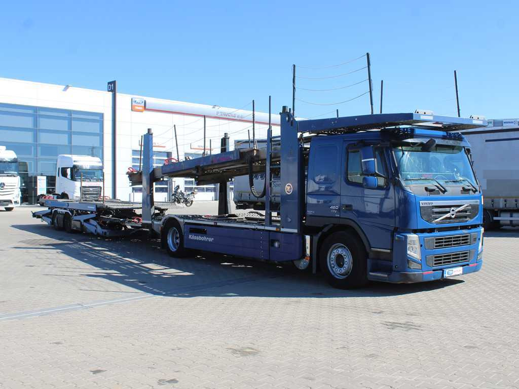 Volvo FM 460, EURO 5 EEV, VEB +, + KÄSSBOHRER APT 012 VAK ( 2000 ) - Camion porte-voitures: photos 3 Volvo FM 460, EURO 5 EEV, VEB +, + KÄSSBOHRER APT 012 VAK ( 2000 ) - Camion porte-voitures: photos 3