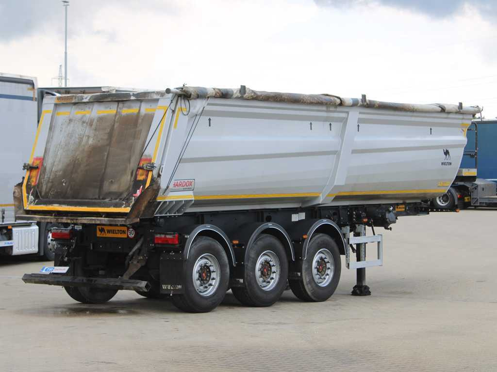 Wielton NW-3, LIFT AXLE, SAF, HARDOX, 32m³ - Semi-remorque benne: photos 4 Wielton NW-3, LIFT AXLE, SAF, HARDOX, 32m³ - Semi-remorque benne: photos 4
