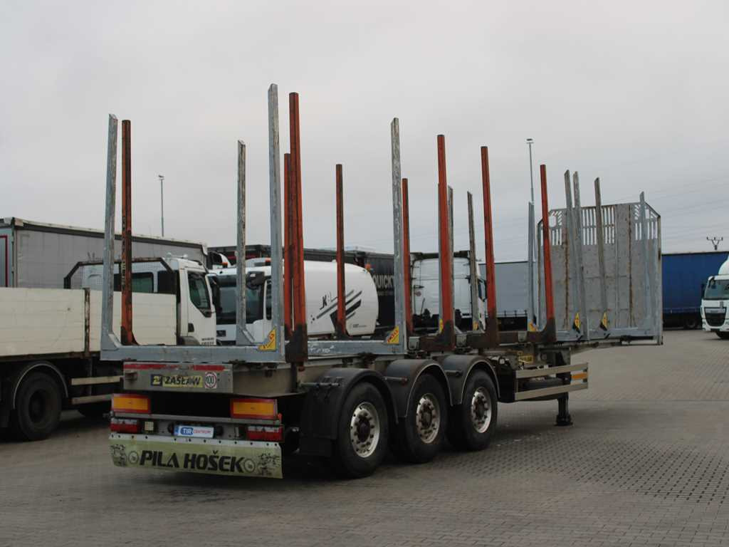 ZASŁAW D-651A, 2x LIFTING AXLE - Semi-remorque grumier: photos 3 ZASŁAW D-651A, 2x LIFTING AXLE - Semi-remorque grumier: photos 3