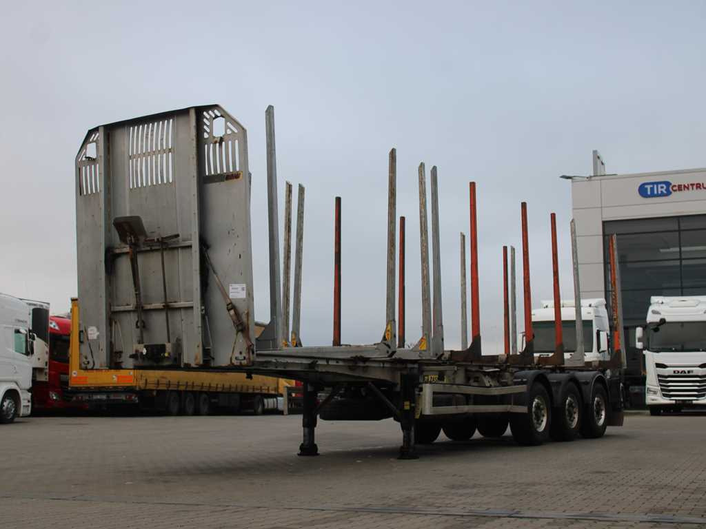 ZASŁAW D-651A, 2x LIFTING AXLE - Semi-remorque grumier: photos 1 ZASŁAW D-651A, 2x LIFTING AXLE - Semi-remorque grumier: photos 1