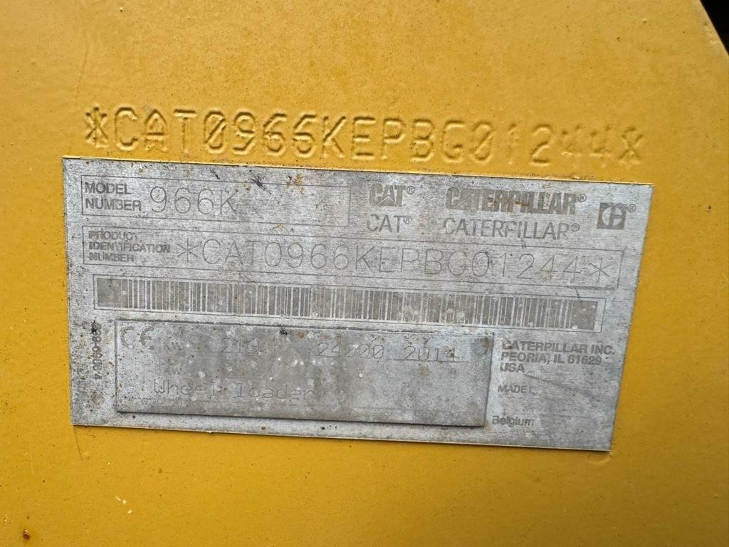 Chargeuse sur pneus CAT 966 K: photos 11
