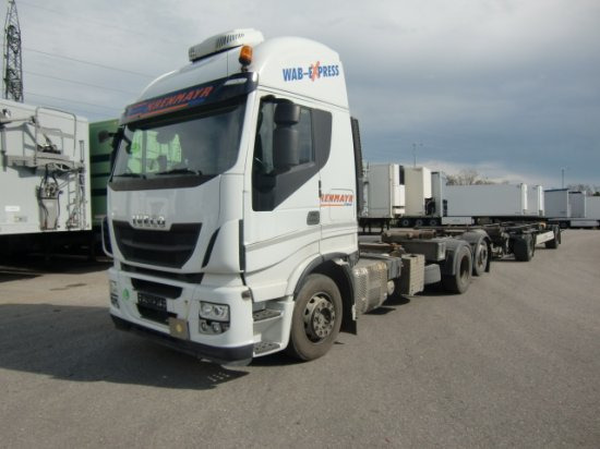 Iveco Stralis AS260SY LBW BDF, Automatik, E6, Standklkima - Camion porte-conteneur/ Caisse mobile: photos 3 Iveco Stralis AS260SY LBW BDF, Automatik, E6, Standklkima - Camion porte-conteneur/ Caisse mobile: photos 3