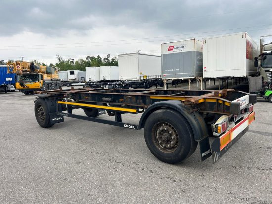 Kögel AW18, BDF-Lafette, BPW-Achsen - Remorque porte-conteneur/ Caisse mobile: photos 4 Kögel AW18, BDF-Lafette, BPW-Achsen - Remorque porte-conteneur/ Caisse mobile: photos 4