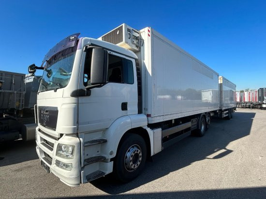 MAN TGS 26.360 6x2 LL, Tiefkühlkoffer Intarder, Liftachse ohne Anhänger - Camion frigorifique: photos 1 MAN TGS 26.360 6x2 LL, Tiefkühlkoffer Intarder, Liftachse ohne Anhänger - Camion frigorifique: photos 1