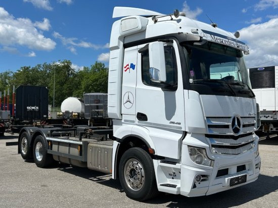 Mercedes-Benz Actros 2545 6x2 BDF E6, Retarder, Alufelgen - Camion porte-conteneur/ Caisse mobile: photos 3 Mercedes-Benz Actros 2545 6x2 BDF E6, Retarder, Alufelgen - Camion porte-conteneur/ Caisse mobile: photos 3
