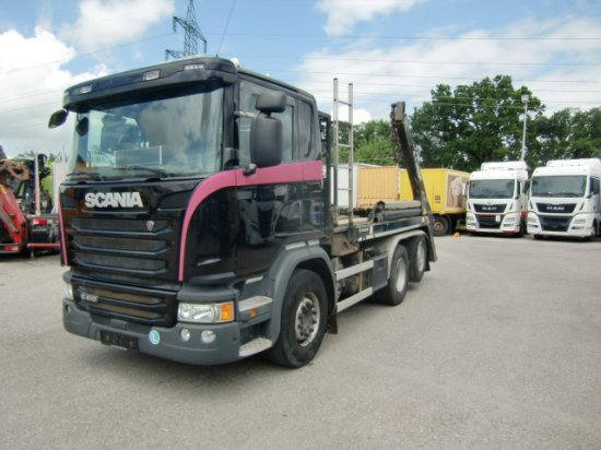 Scania G410 Absetzer, Automatik, E6 6x2 Lenk und Liftachse - Camion benne: photos 1 Scania G410 Absetzer, Automatik, E6 6x2 Lenk und Liftachse - Camion benne: photos 1