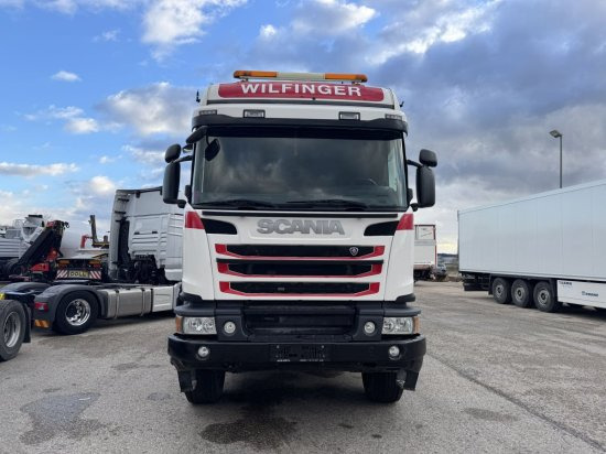 Scania G490 6X6 Blatt-Blatt Penz Kran 12.Z8.70 - Camion grumier, Camion grue: photos 2 Scania G490 6X6 Blatt-Blatt Penz Kran 12.Z8.70 - Camion grumier, Camion grue: photos 2