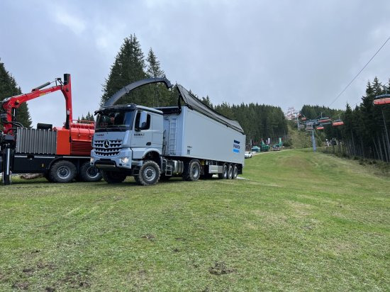 Tracteur routier Mercedes-Benz Arocs 1851 EURO6 Agromover Hochdach: photos 7