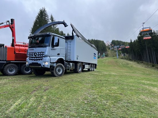 Tracteur routier Mercedes-Benz Arocs 1851 EURO6 Agromover Hochdach: photos 8