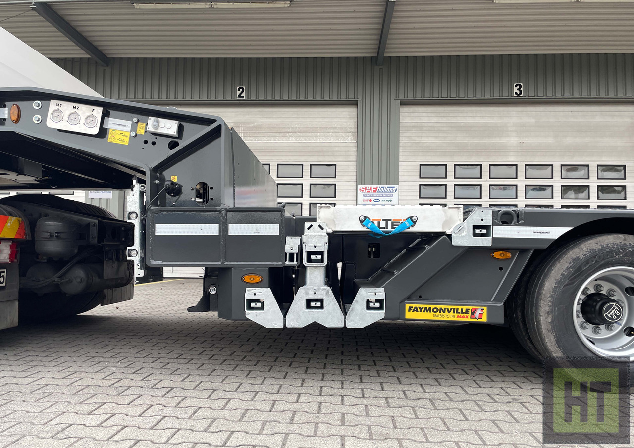 Faymonville 4-(1+3)-Achs-Tele-Semi-Radmulden-Rampen zg - Semi-remorque surbaissé: photos 5 Faymonville 4-(1+3)-Achs-Tele-Semi-Radmulden-Rampen zg - Semi-remorque surbaissé: photos 5