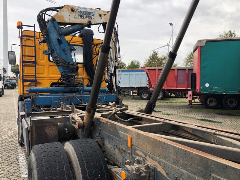 Camion benne, Camion grue DAF 95.350 ATi - 6x4: photos 17