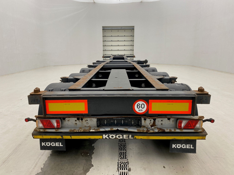 Kögel Polyvalent skelet 20-30-40 ft - Semi-remorque porte-conteneur/ Caisse mobile: photos 4 Kögel Polyvalent skelet 20-30-40 ft - Semi-remorque porte-conteneur/ Caisse mobile: photos 4