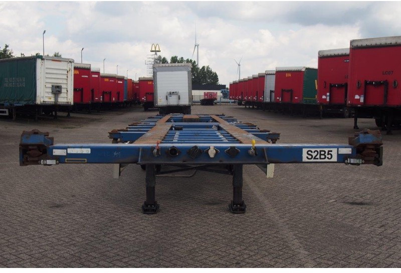 Krone Polyvalent skelet 20-30-40-45 ft - Semi-remorque porte-conteneur/ Caisse mobile: photos 2 Krone Polyvalent skelet 20-30-40-45 ft - Semi-remorque porte-conteneur/ Caisse mobile: photos 2