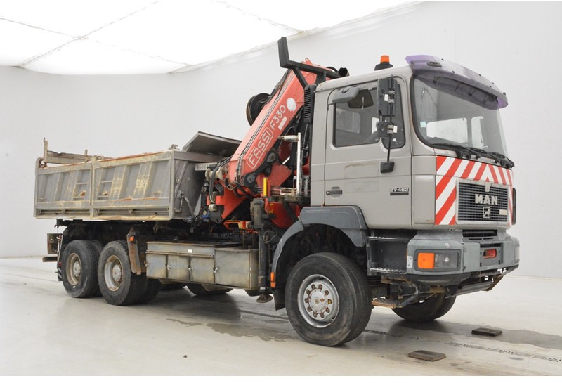 MAN 33.460 - 6x4* - Camion benne, Camion grue: photos 3 MAN 33.460 - 6x4* - Camion benne, Camion grue: photos 3
