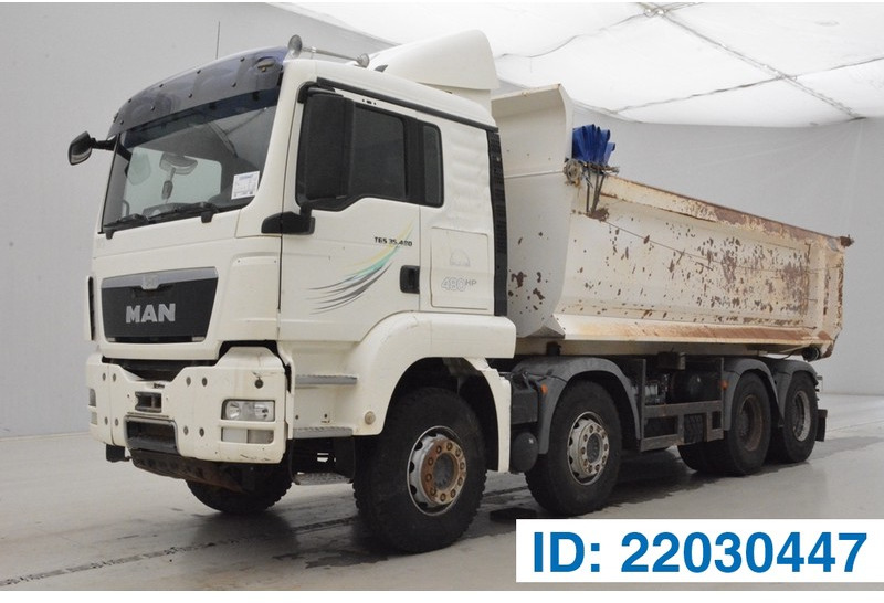 MAN TGS 35.480 - 8x4 "NON-EU"* - Camion benne: photos 1 MAN TGS 35.480 - 8x4 "NON-EU"* - Camion benne: photos 1