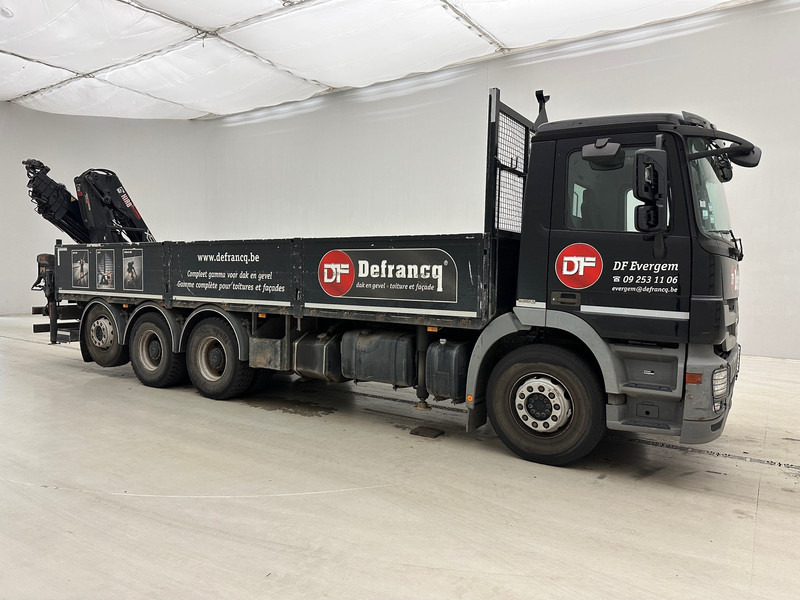Mercedes-Benz Actros 3236 - 8x4 - Camion plateau, Camion grue: photos 3 Mercedes-Benz Actros 3236 - 8x4 - Camion plateau, Camion grue: photos 3