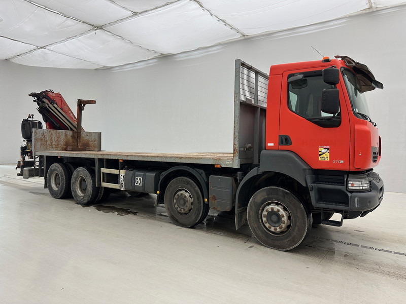 Renault Kerax 370 DXi - 8x4 - Camion plateau, Camion grue: photos 3 Renault Kerax 370 DXi - 8x4 - Camion plateau, Camion grue: photos 3
