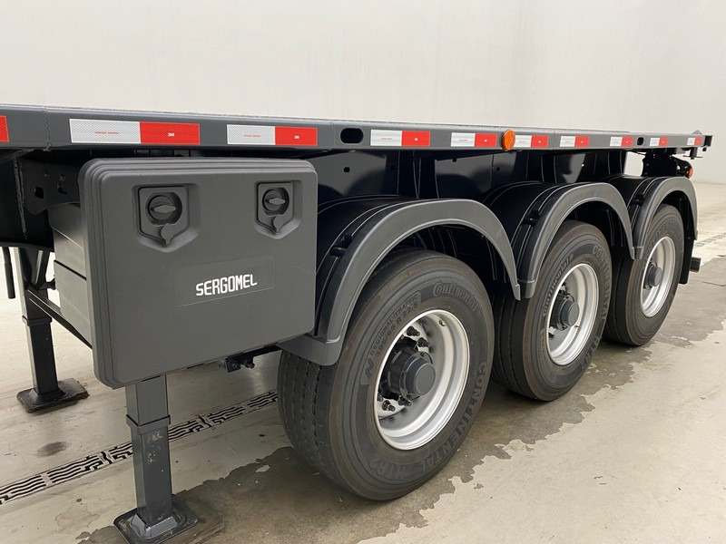 Semi-remorque porte-conteneur/ Caisse mobile neuf SERGOMEL Chassis/Plateau 20FT - NEW: photos 14