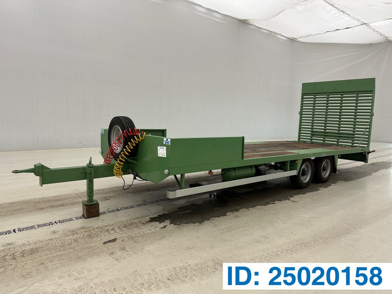 Thomas Dieplader aanhanger - Remorque porte-engin surbaissée: photos 1 Thomas Dieplader aanhanger - Remorque porte-engin surbaissée: photos 1