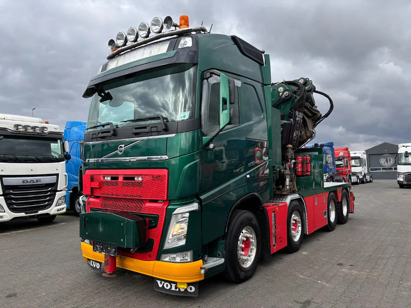 Volvo FH 500 8X4 Euro 6 Fassi 1350 + Fly jib - Tracteur routier: photos 5 Volvo FH 500 8X4 Euro 6 Fassi 1350 + Fly jib - Tracteur routier: photos 5