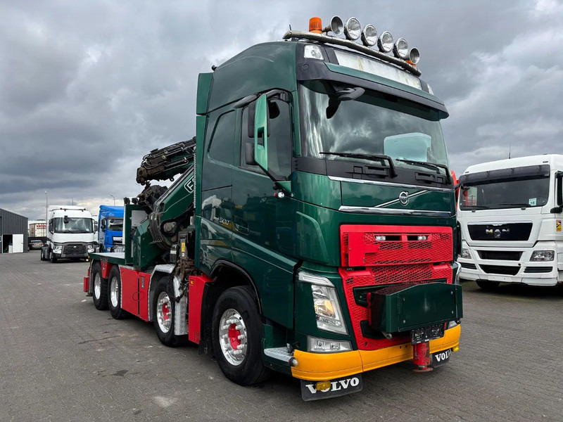 Camion grue Volvo FH 500 8X4 Euro 6 Fassi 1350 + Fly jib: photos 6