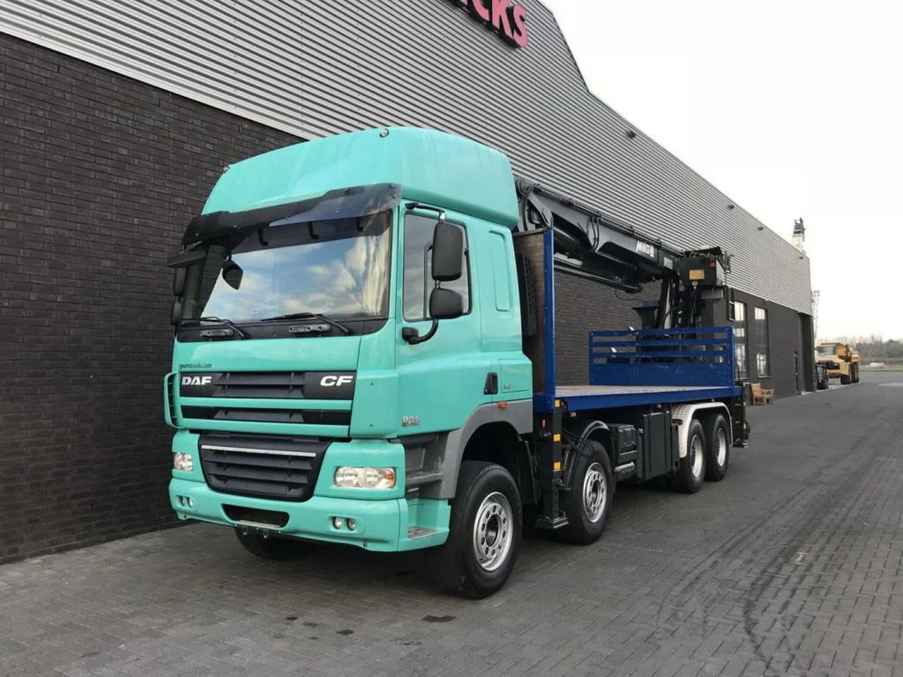 DAF CF 460 8X4 + MKG HMK 401/kran/kraan/Montagekran/ - Camion grue: photos 2 DAF CF 460 8X4 + MKG HMK 401/kran/kraan/Montagekran/ - Camion grue: photos 2