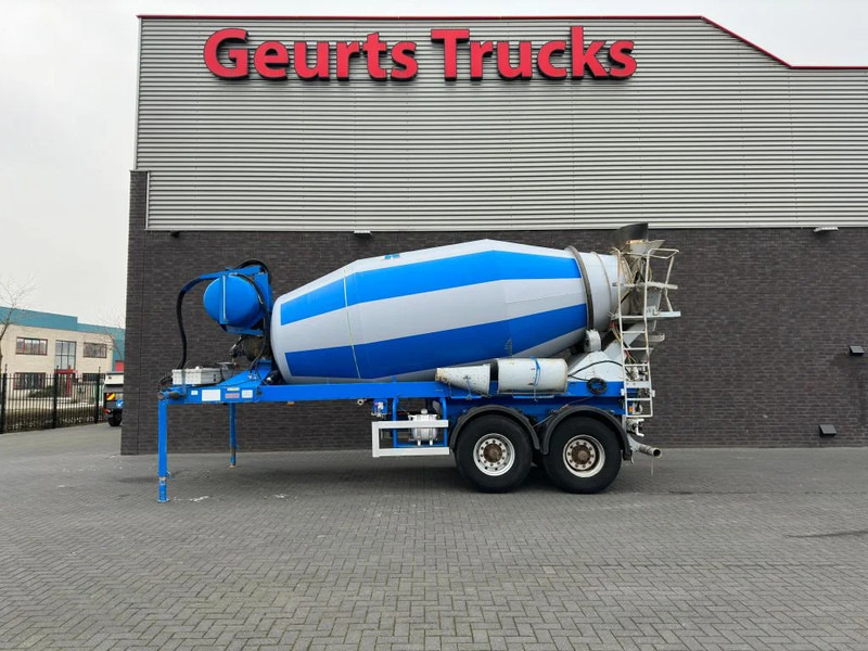 De Buf 2-ASSIGE 10M3 CONCRETE MIXER/MISCHER/MIXER - Semi-remorque malaxeur: photos 1 De Buf 2-ASSIGE 10M3 CONCRETE MIXER/MISCHER/MIXER - Semi-remorque malaxeur: photos 1