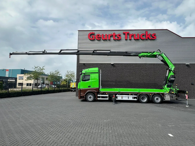 Mercedes-Benz Actros 2545 6X4 OPENLAADBAK MET FASSI F545RA.2.28 XE DINAMIC KRAAN / KRAAN/ CRANE/ GRUA - Camion grue: photos 1 Mercedes-Benz Actros 2545 6X4 OPENLAADBAK MET FASSI F545RA.2.28 XE DINAMIC KRAAN / KRAAN/ CRANE/ GRUA - Camion grue: photos 1