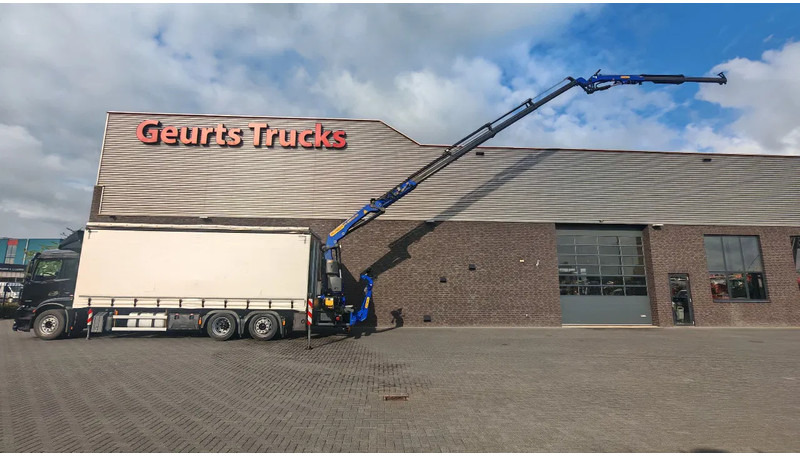 Mercedes-Benz Antos 2536 6X2 SCHUIFZEIL MET PALFINGER PK23002-SH C KRAAN / KRAN / CRANE / GRUA - Camion grue: photos 4 Mercedes-Benz Antos 2536 6X2 SCHUIFZEIL MET PALFINGER PK23002-SH C KRAAN / KRAN / CRANE / GRUA - Camion grue: photos 4