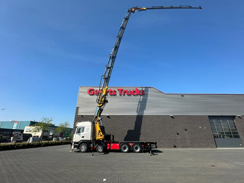 Scania G450 8X4 + EFFER 1255/8S + JIB 6S HD KRAAN/KRAN/CRANE/GRUA - Camion grue: photos 3 Scania G450 8X4 + EFFER 1255/8S + JIB 6S HD KRAAN/KRAN/CRANE/GRUA - Camion grue: photos 3