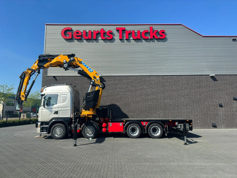 Scania G450 8X4 + EFFER 1255/8S + JIB 6S HD KRAAN/KRAN/CRANE/GRUA - Camion grue: photos 5 Scania G450 8X4 + EFFER 1255/8S + JIB 6S HD KRAAN/KRAN/CRANE/GRUA - Camion grue: photos 5