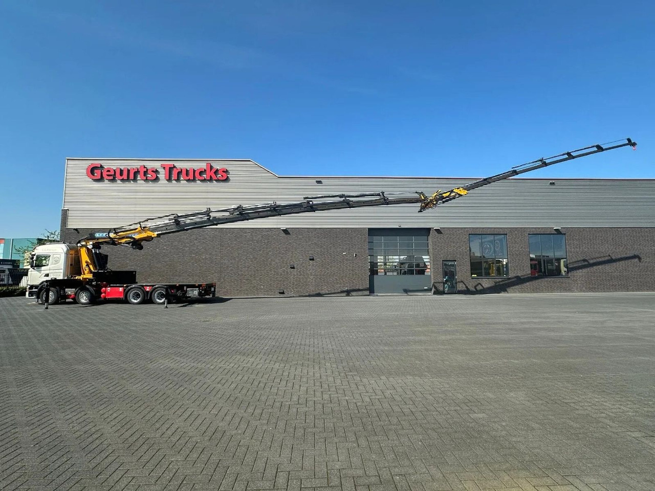 Scania G450 8X4 + EFFER 1255/8S + JIB 6S HD KRAAN/KRAN/ - Camion grue: photos 4 Scania G450 8X4 + EFFER 1255/8S + JIB 6S HD KRAAN/KRAN/ - Camion grue: photos 4