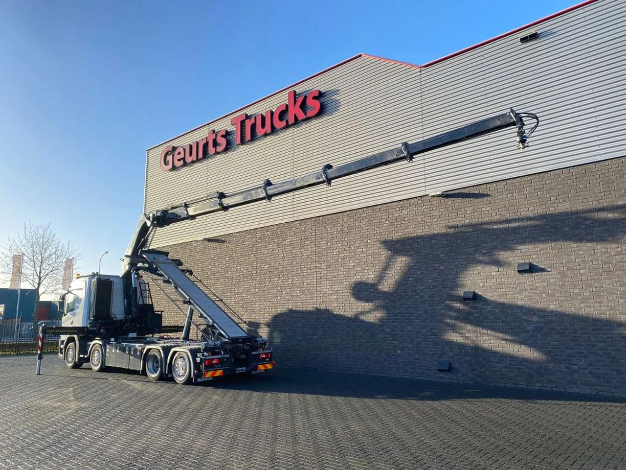 Scania G500 NGS 8X2 MET 3 ZIJDIGE KABELSYSTEEM + HIAB 3 - Camion ampliroll, Camion grue: photos 3 Scania G500 NGS 8X2 MET 3 ZIJDIGE KABELSYSTEEM + HIAB 3 - Camion ampliroll, Camion grue: photos 3