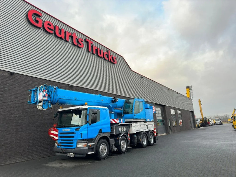 Scania P420 8X4 + FAUN HK 40 + JIB KRAAN/KRAN/CRANE/GRUA - Camion grue: photos 2 Scania P420 8X4 + FAUN HK 40 + JIB KRAAN/KRAN/CRANE/GRUA - Camion grue: photos 2