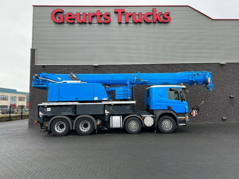 Scania P420 8X4 + LIEBHERR LTF 1045-4.1 KRAAN/KRAN/CRANE/GRUA - Camion grue: photos 4 Scania P420 8X4 + LIEBHERR LTF 1045-4.1 KRAAN/KRAN/CRANE/GRUA - Camion grue: photos 4