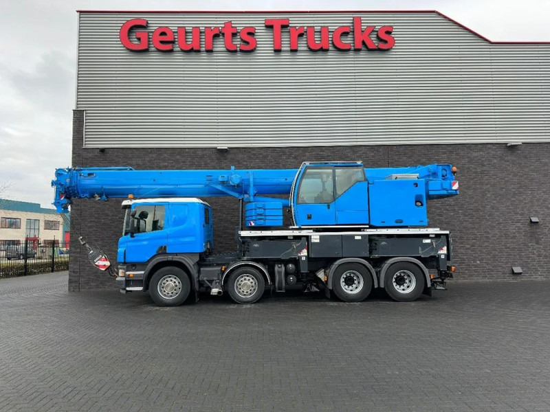 Scania P420 8X4 + LIEBHERR LTF 1045-4.1 KRAAN/KRAN/CRANE/GRUA - Camion grue: photos 1 Scania P420 8X4 + LIEBHERR LTF 1045-4.1 KRAAN/KRAN/CRANE/GRUA - Camion grue: photos 1