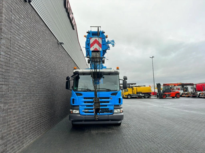 Camion grue Scania P420 8X4 + LIEBHERR LTF 1045-4.1 KRAAN/KRAN/CRANE/GRUA: photos 7 Camion grue Scania P420 8X4 + LIEBHERR LTF 1045-4.1 KRAAN/KRAN/CRANE/GRUA: photos 7