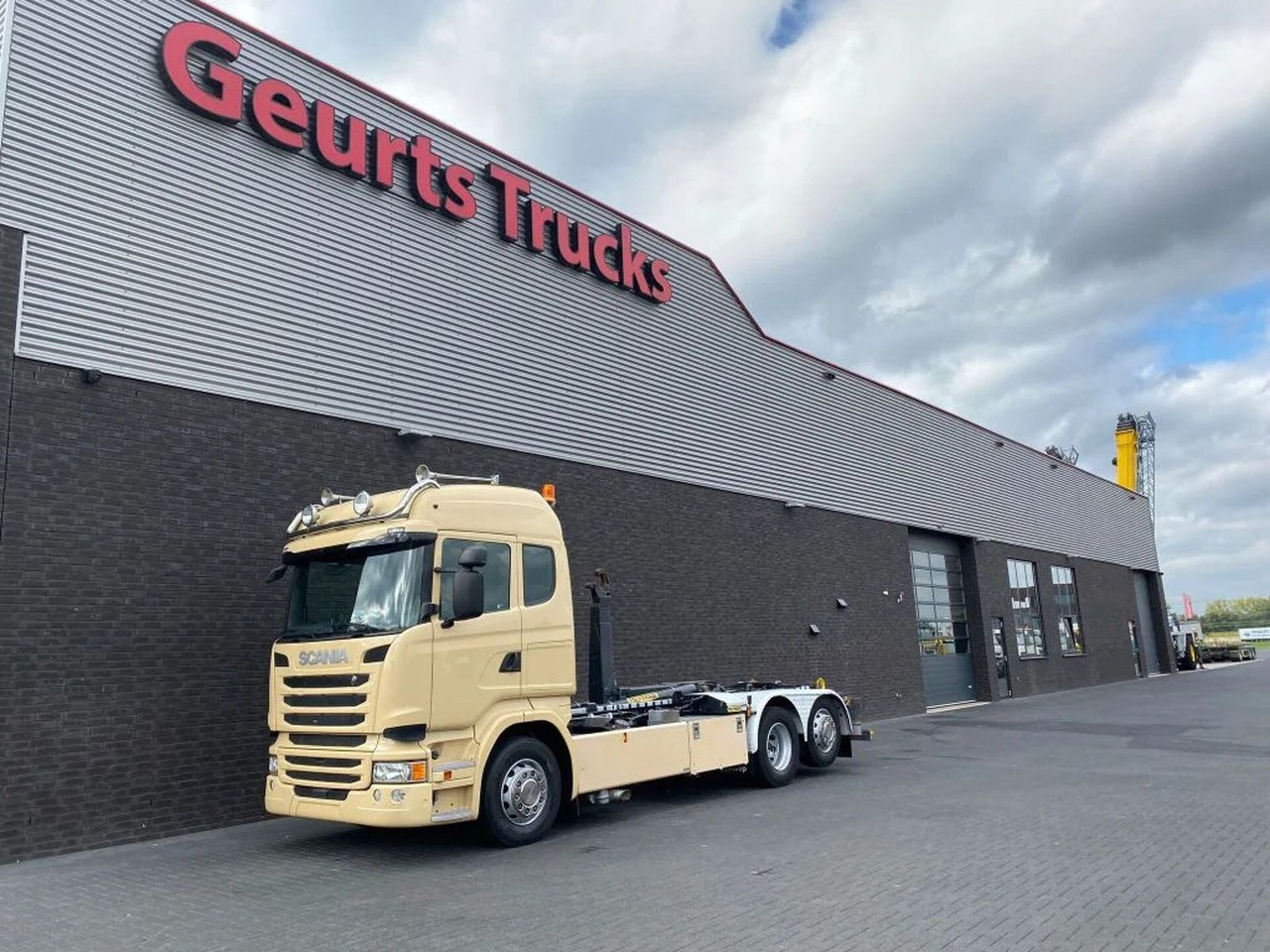 Scania R450 6X2 + PALFINGER HAAKARMSYSTEEM/ABROLLKIPPER - Camion ampliroll: photos 3 Scania R450 6X2 + PALFINGER HAAKARMSYSTEEM/ABROLLKIPPER - Camion ampliroll: photos 3